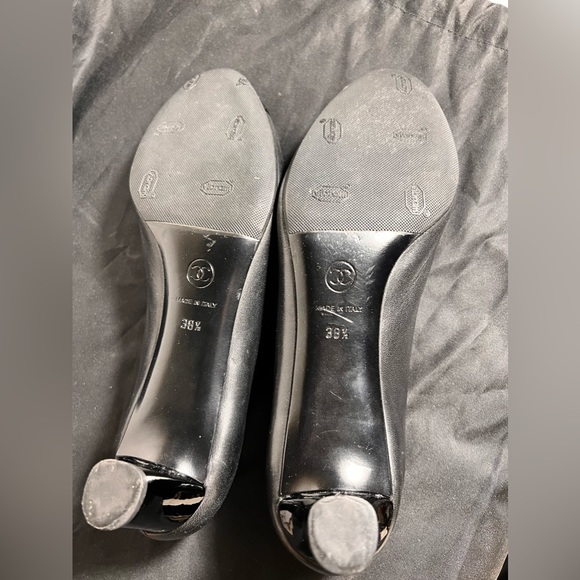 Chanel: Authentic Ballet shoes size EU 38.5 Very good condition. - Picture 8 of 9